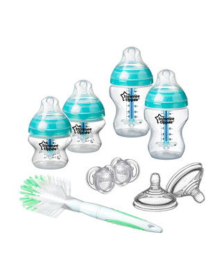 Tommee Tippee Advanced Anti-Colic New Born Starter Kit- Clear
